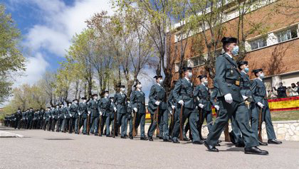 desfile guardias civiles