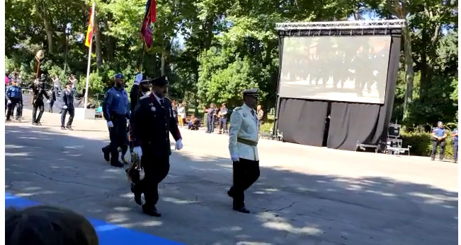 desfile policia local madrid