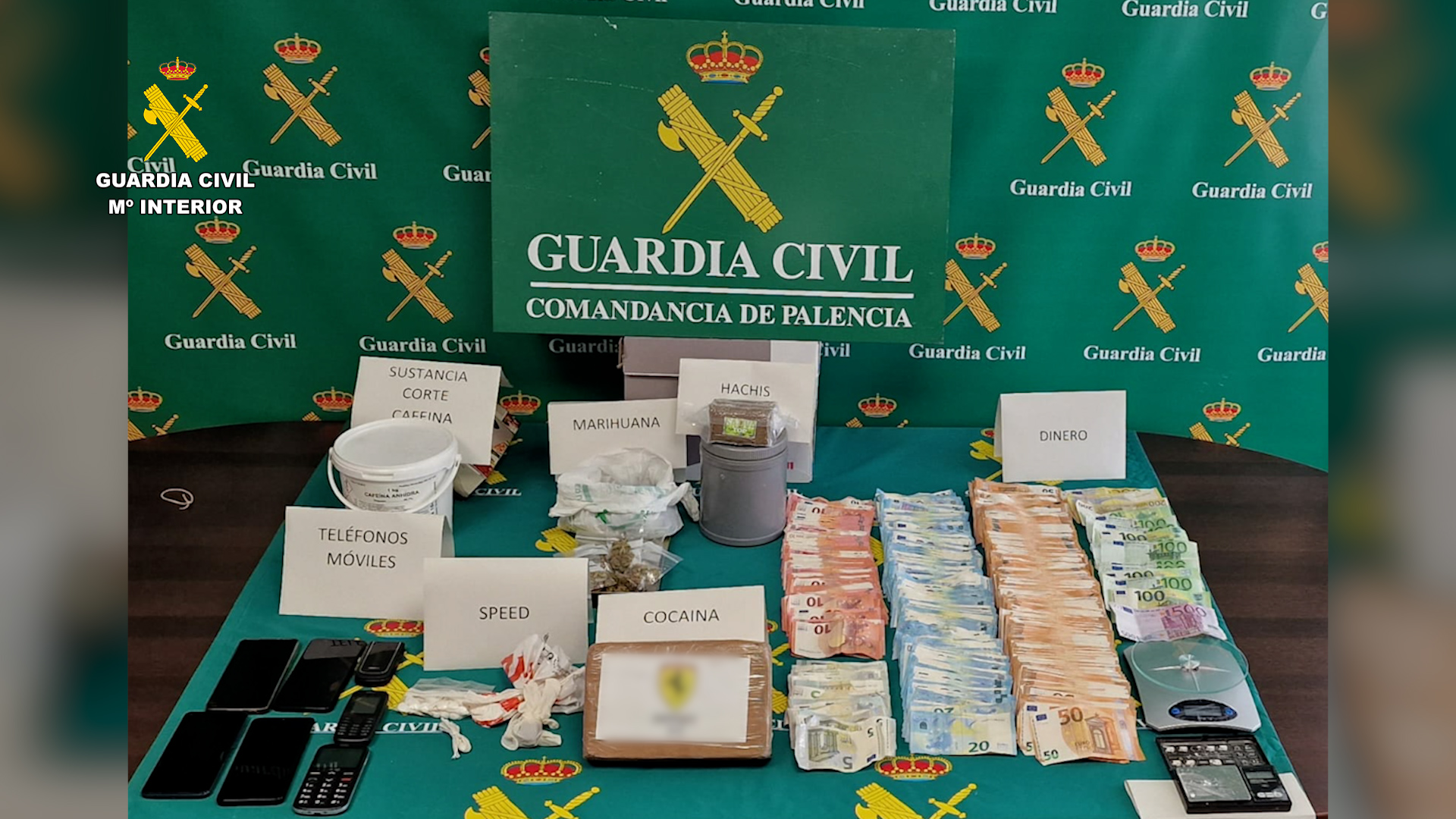 detenido drogas palencia editada