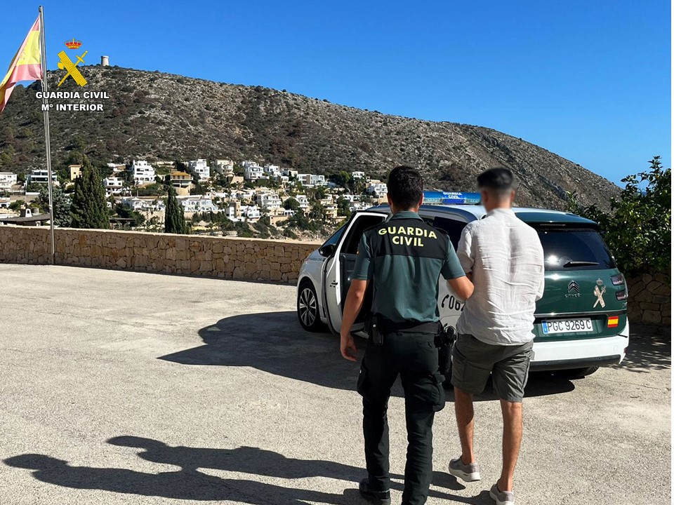 detenido metodo siembra MORAIRA