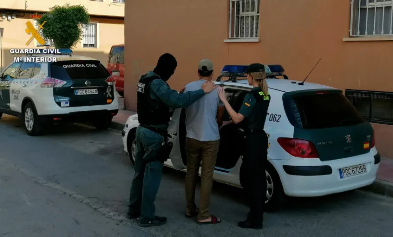 detenido san javier murcia