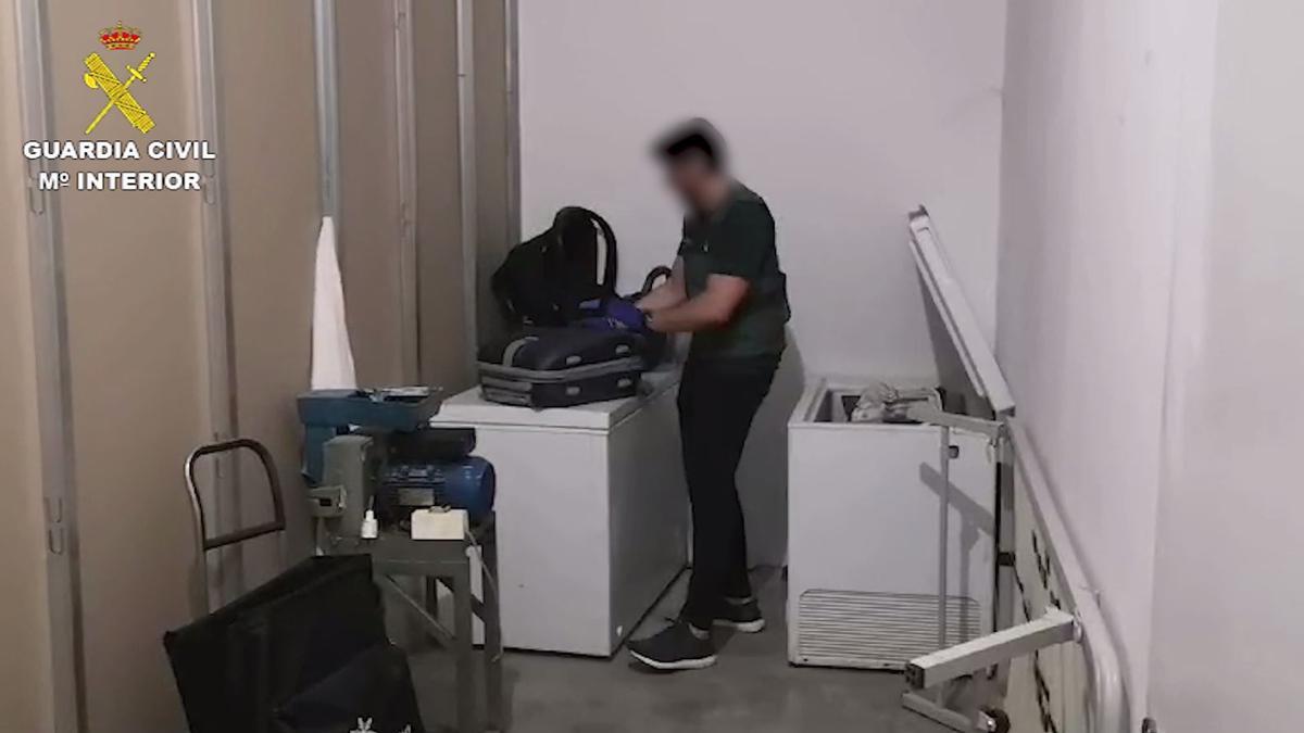 detenidos guardia civil málaga