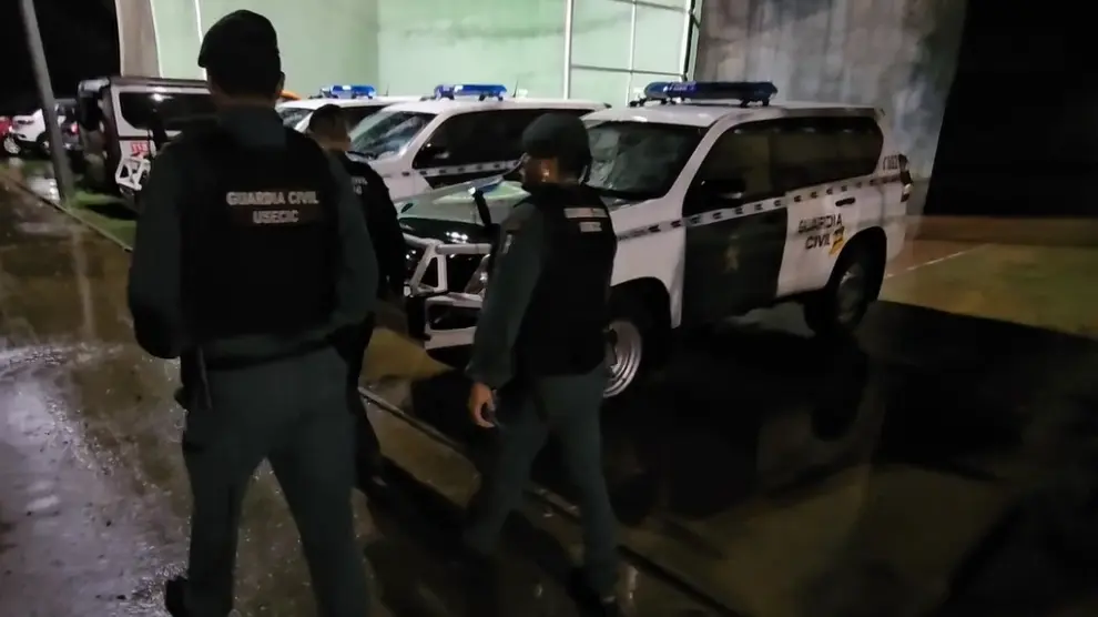 dispositivo seguridad partido copa del rey de futbol