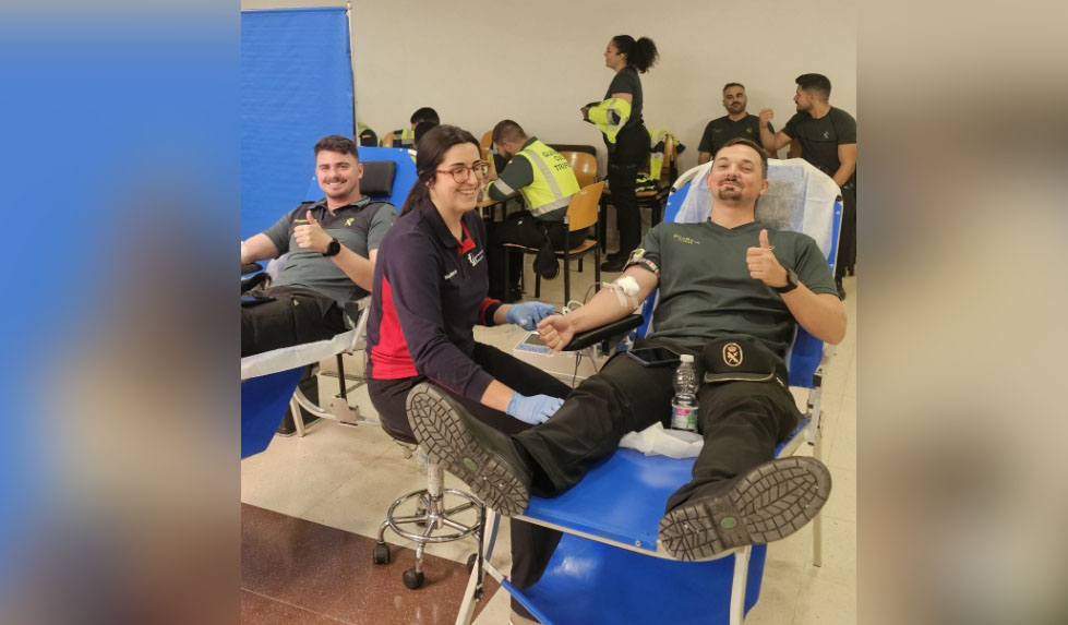 donacion sangre escuela trafico