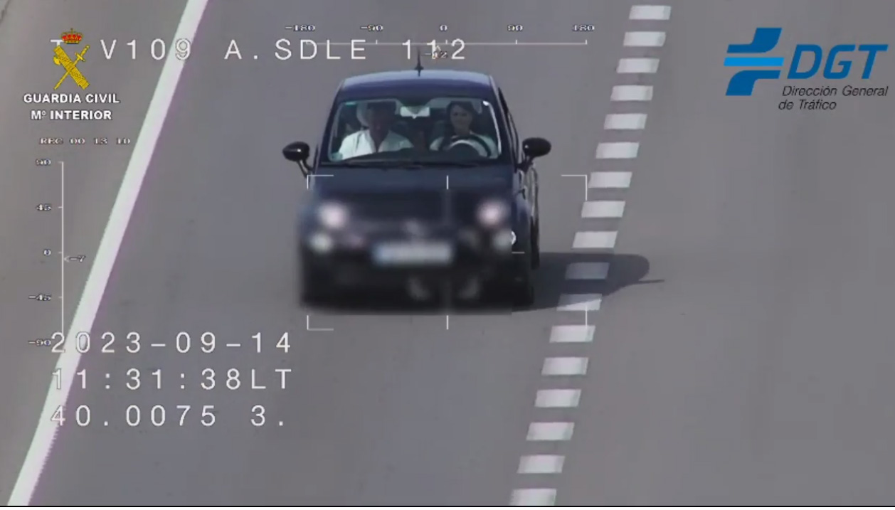 dron trafico pegaso velocidad baleares