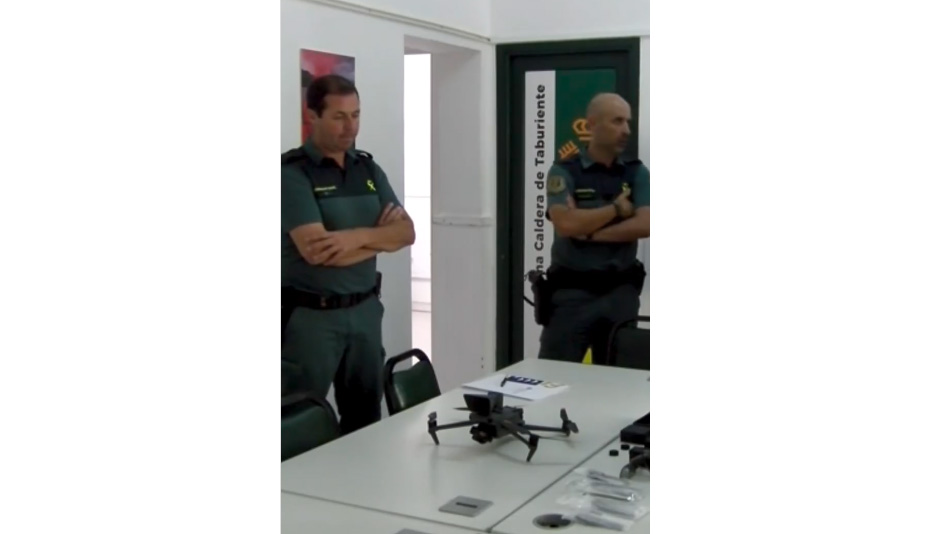 dron guardia civil canarias