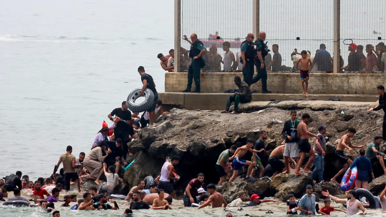 entrada masiva inmigrantes ceuta