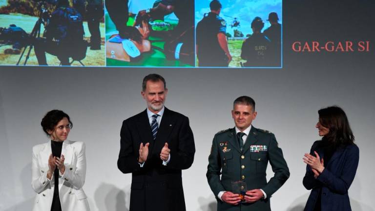 europapress 4869589 id presidenta comunidad madrid isabel diaz ayuso rey felipe vi agente grupo