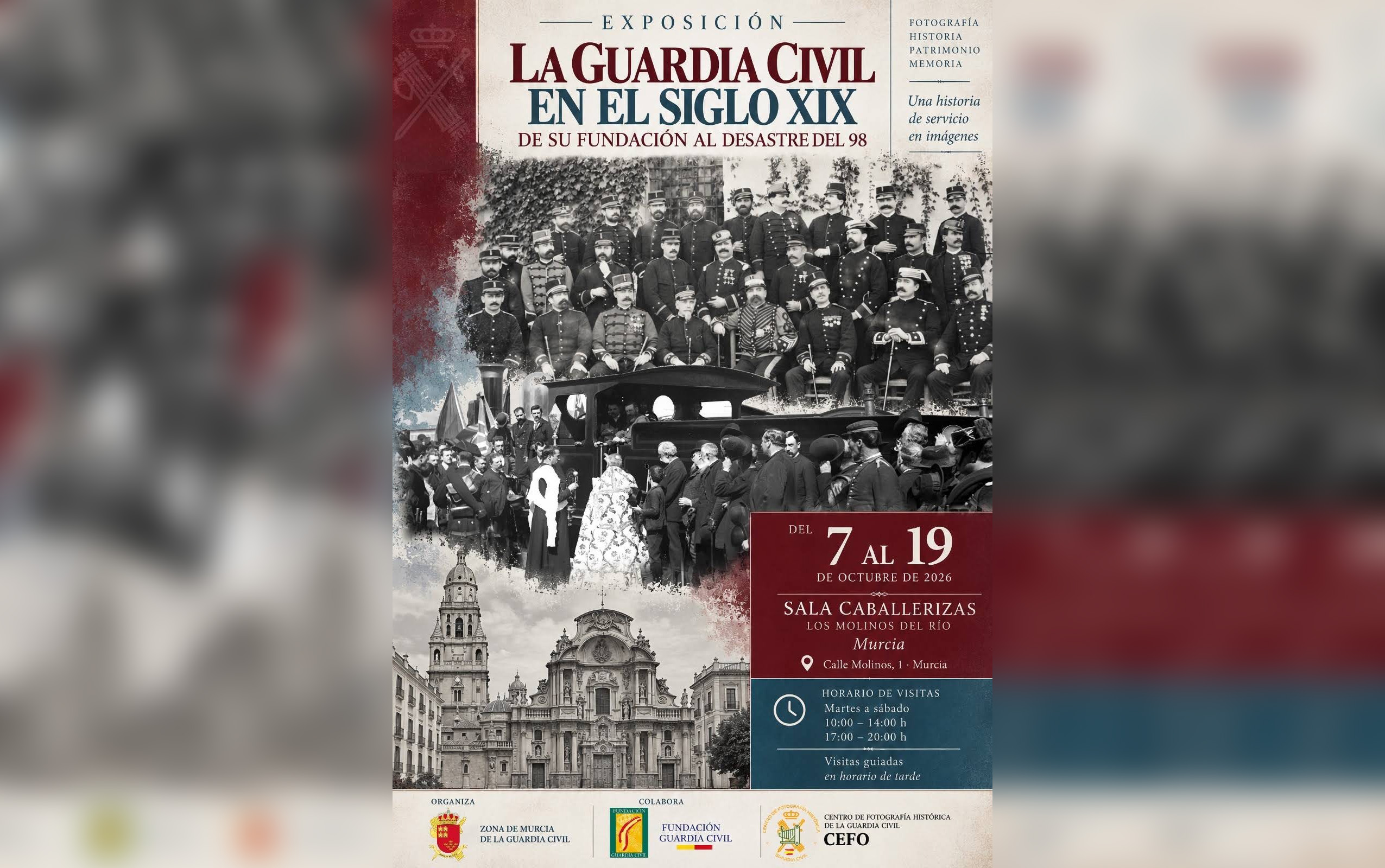exposicion fotografica guardia civil siglo XIX