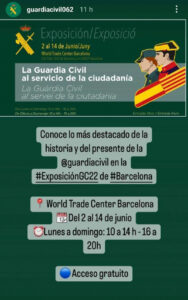 exposicion guardia civil barcelona