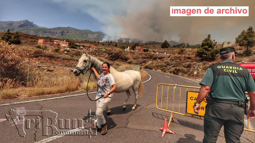 foto archivo guardia civil incendio