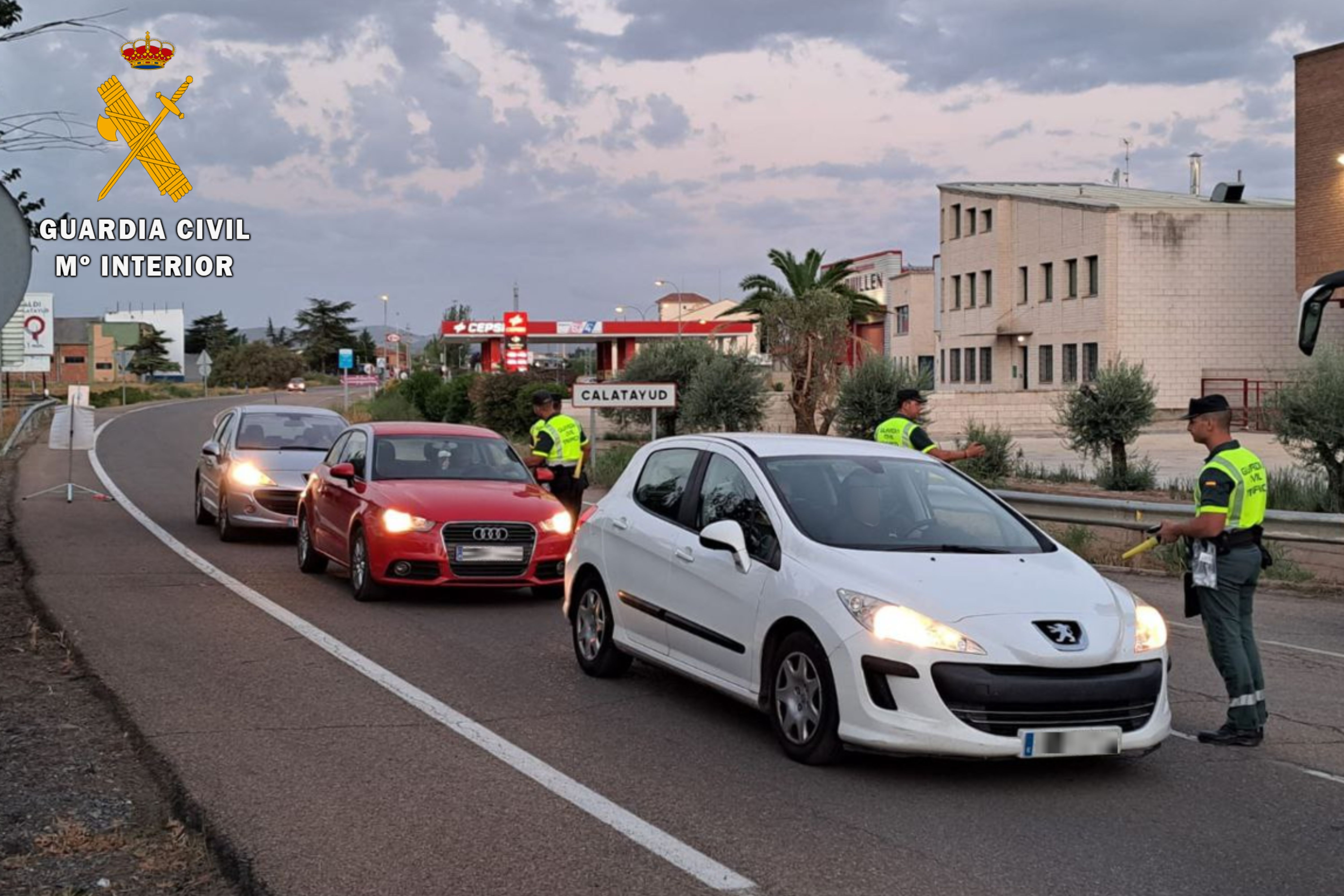 foto de archivo tráfico calatayud