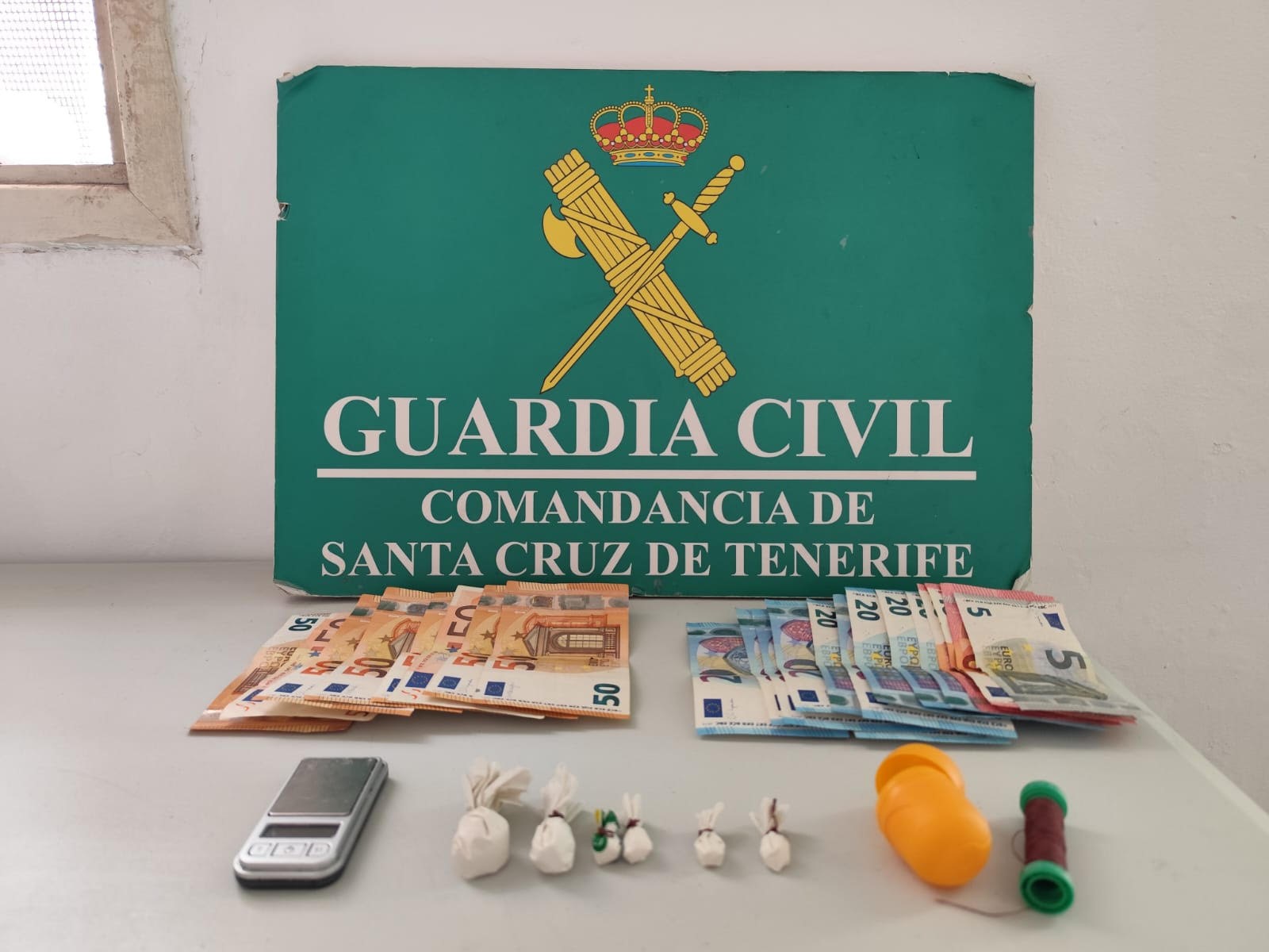 foto incautacion droga en La Palma