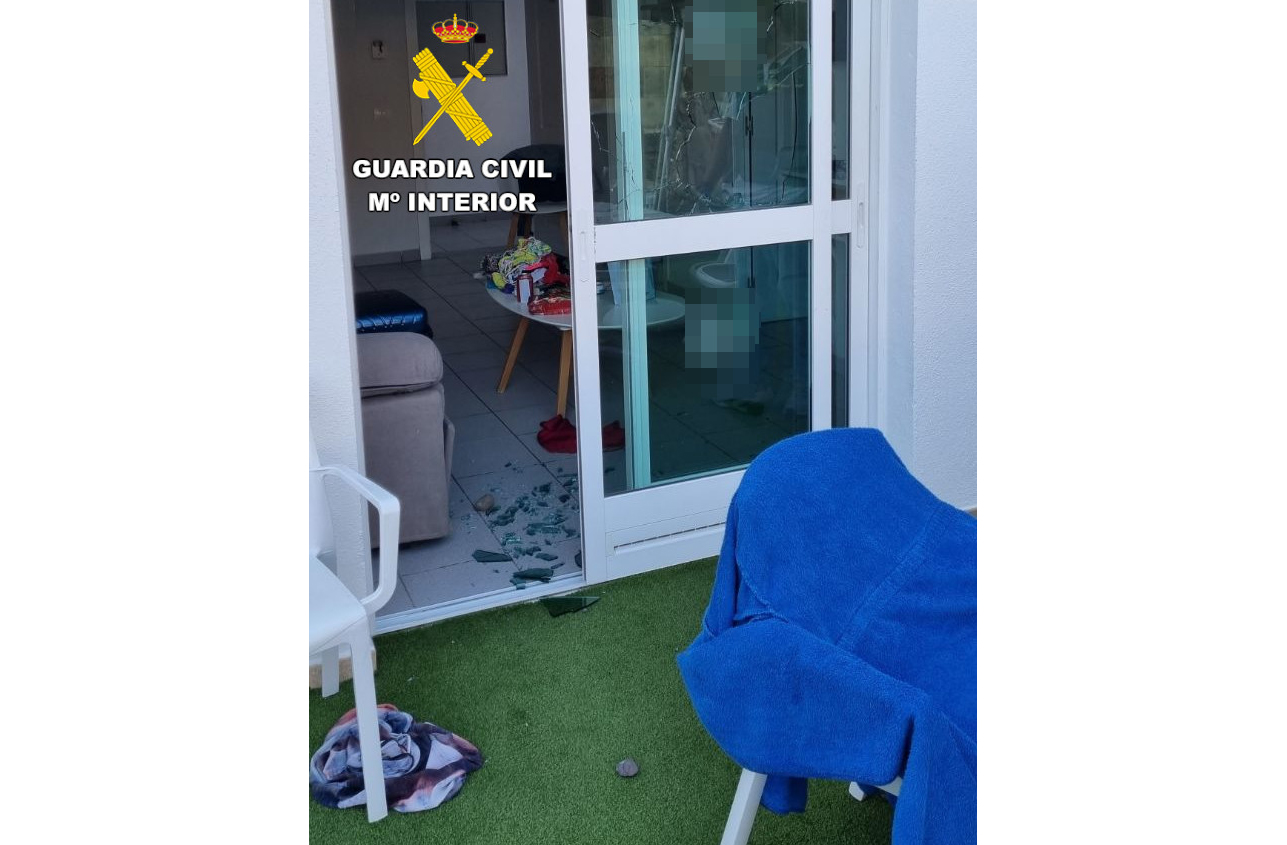 foto robo apartamento