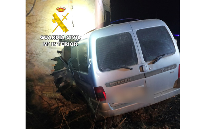 furgoneta accidentada