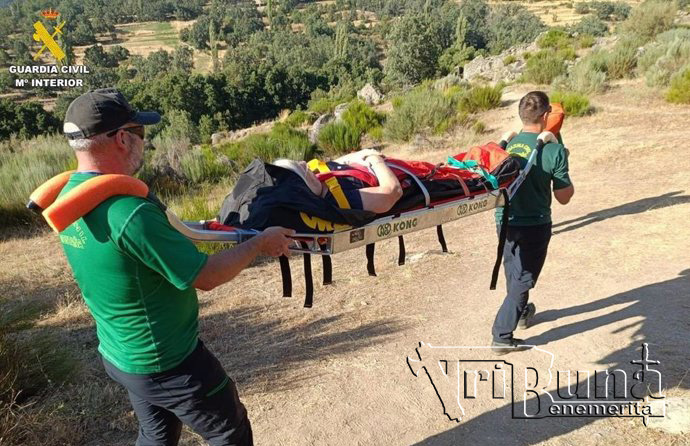 greim barco de avila rescate montaña