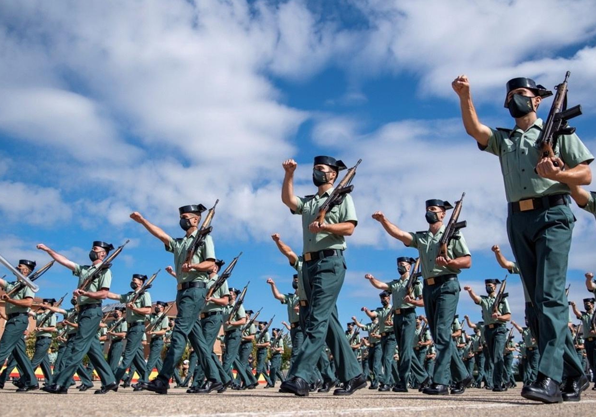 guardia civil jura bandera