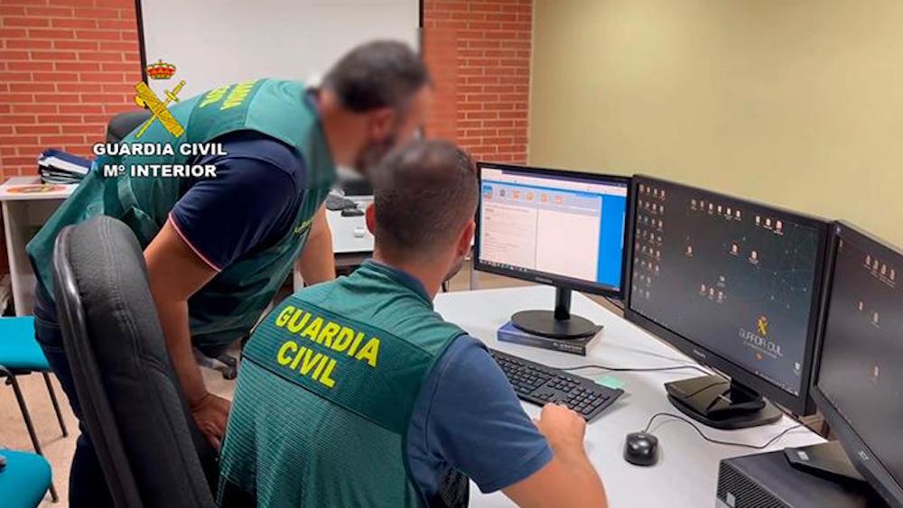 guardia civil ordenador