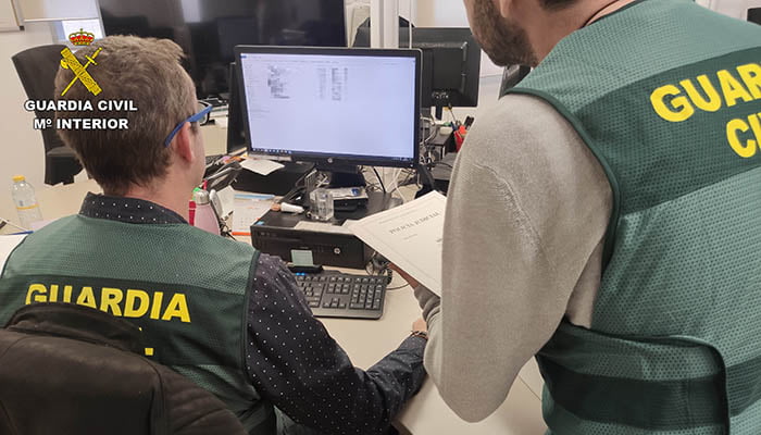 guardia civil ordenador