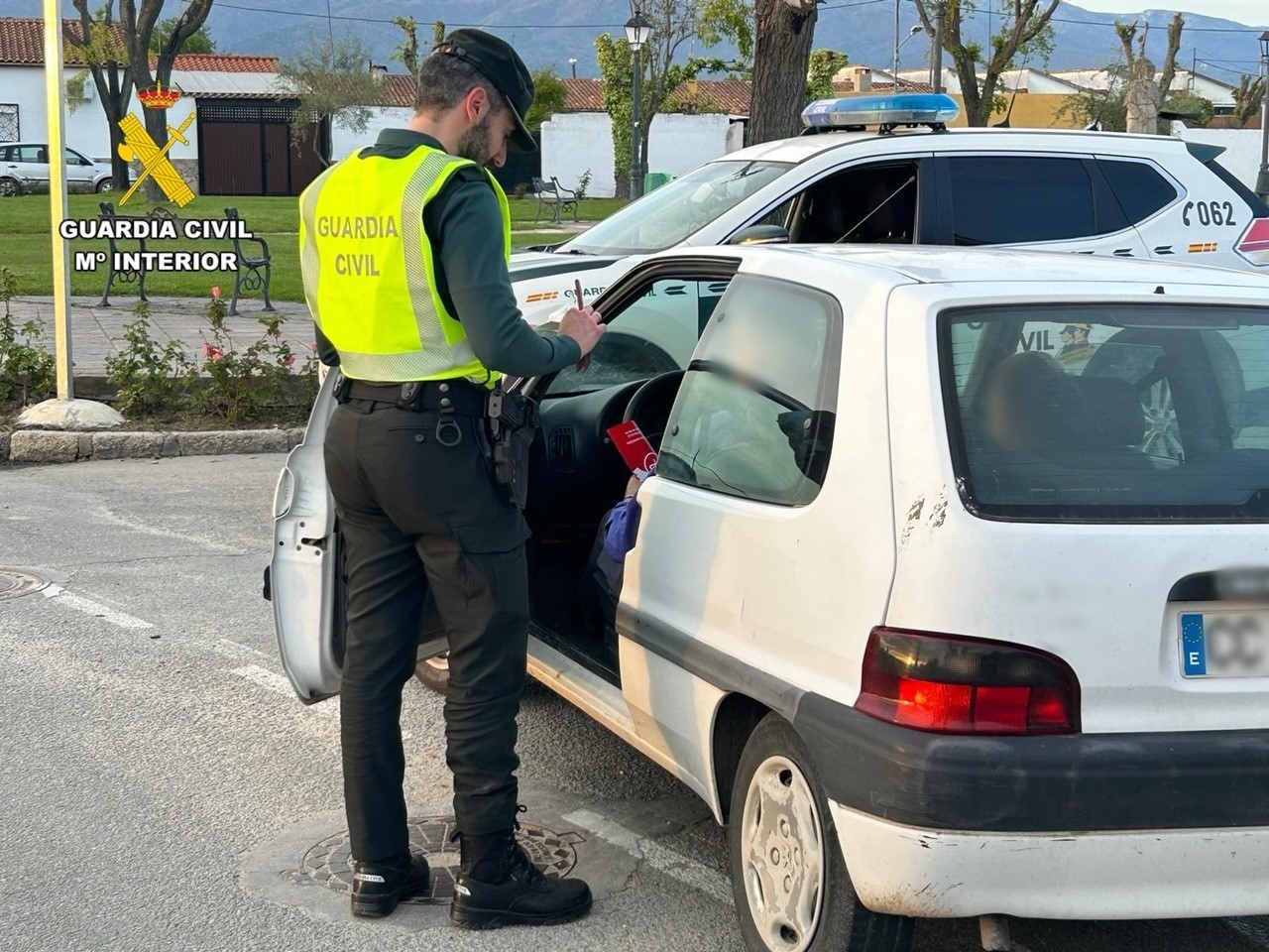 guardia civil identificacion conductor