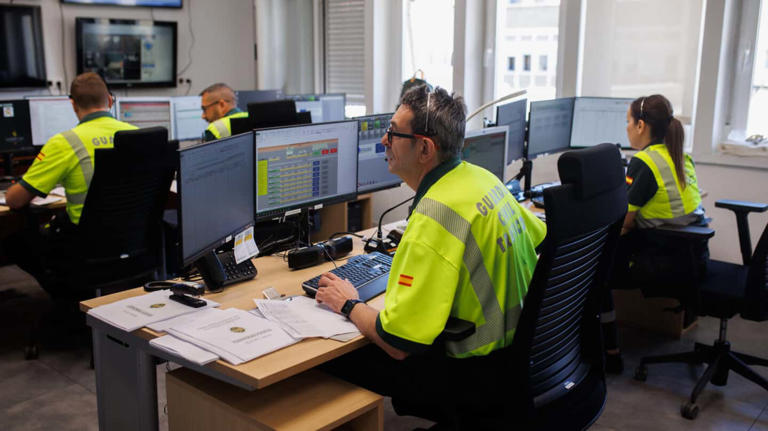 guardia civil trafico central cota