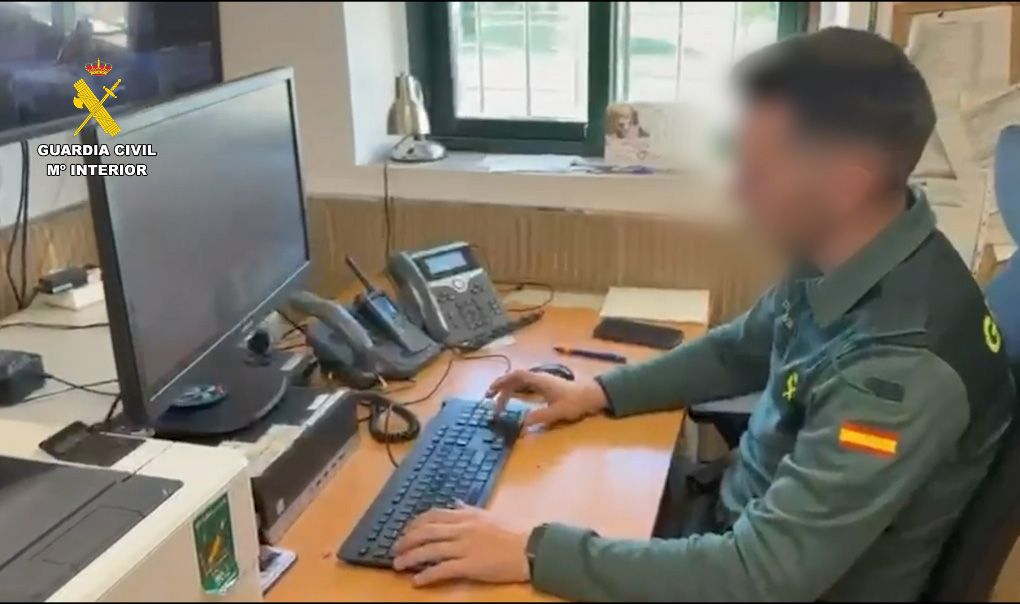 guardiacivil ordenador estafa