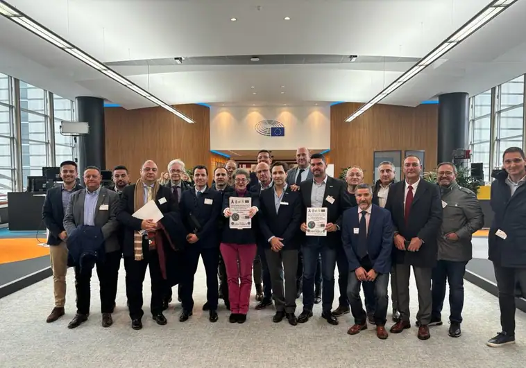 guardias civiles en bruselas