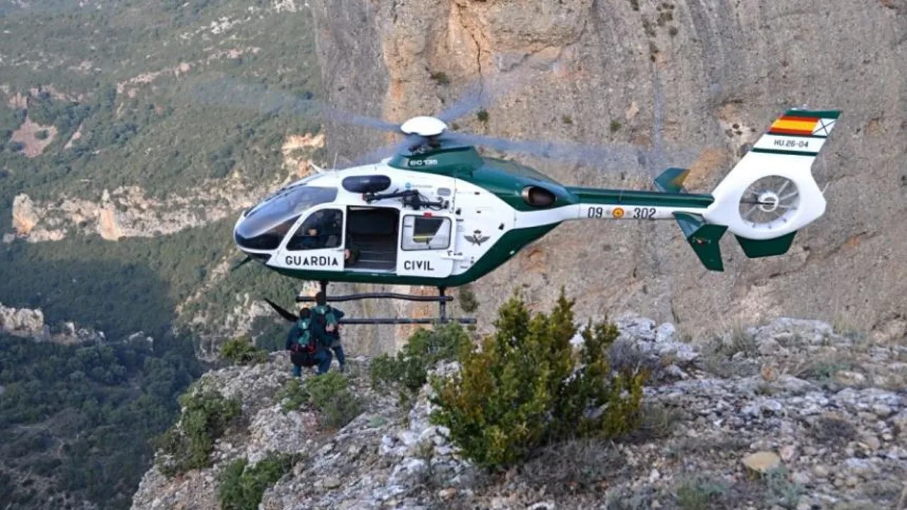 helicoptero h135 guardia civil