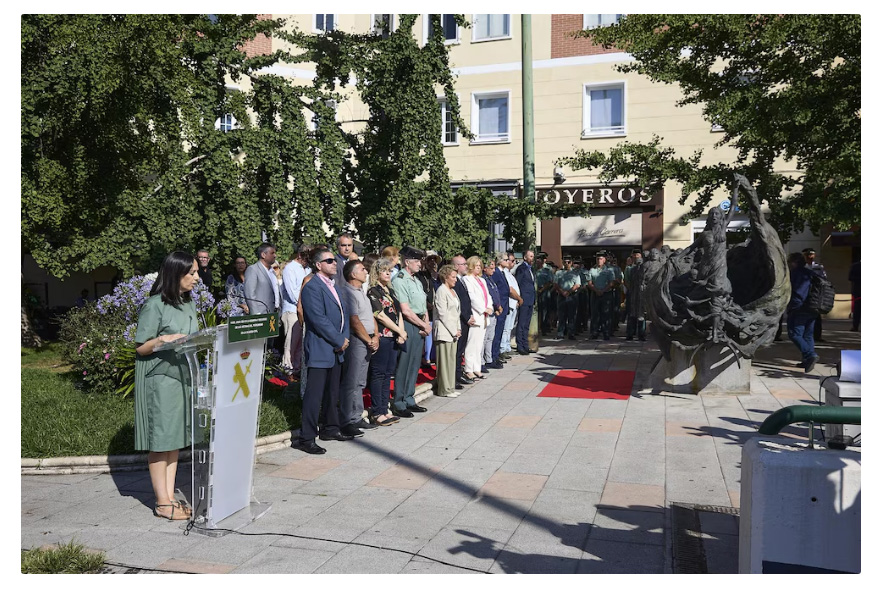 homenaje victimas guardia civil