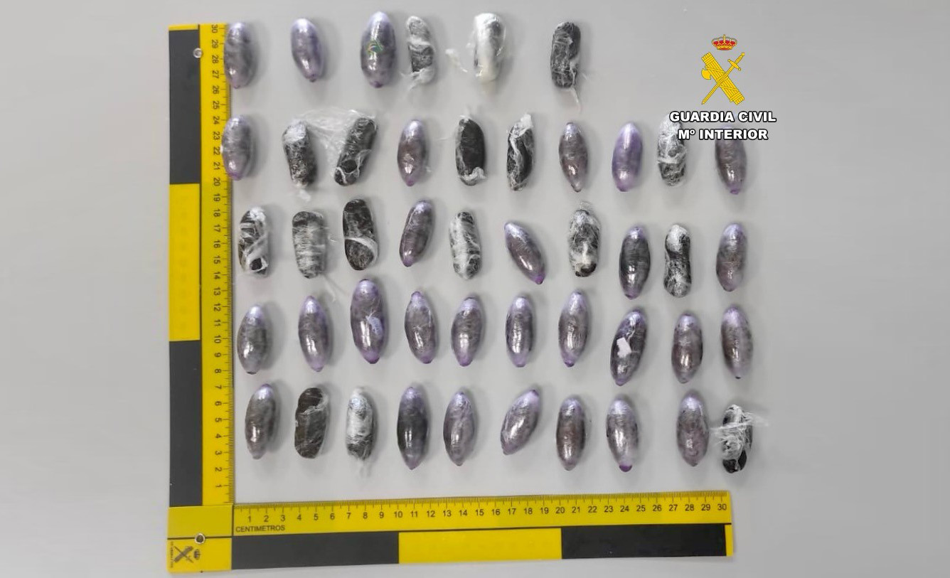 imagen de la droga aprehendida