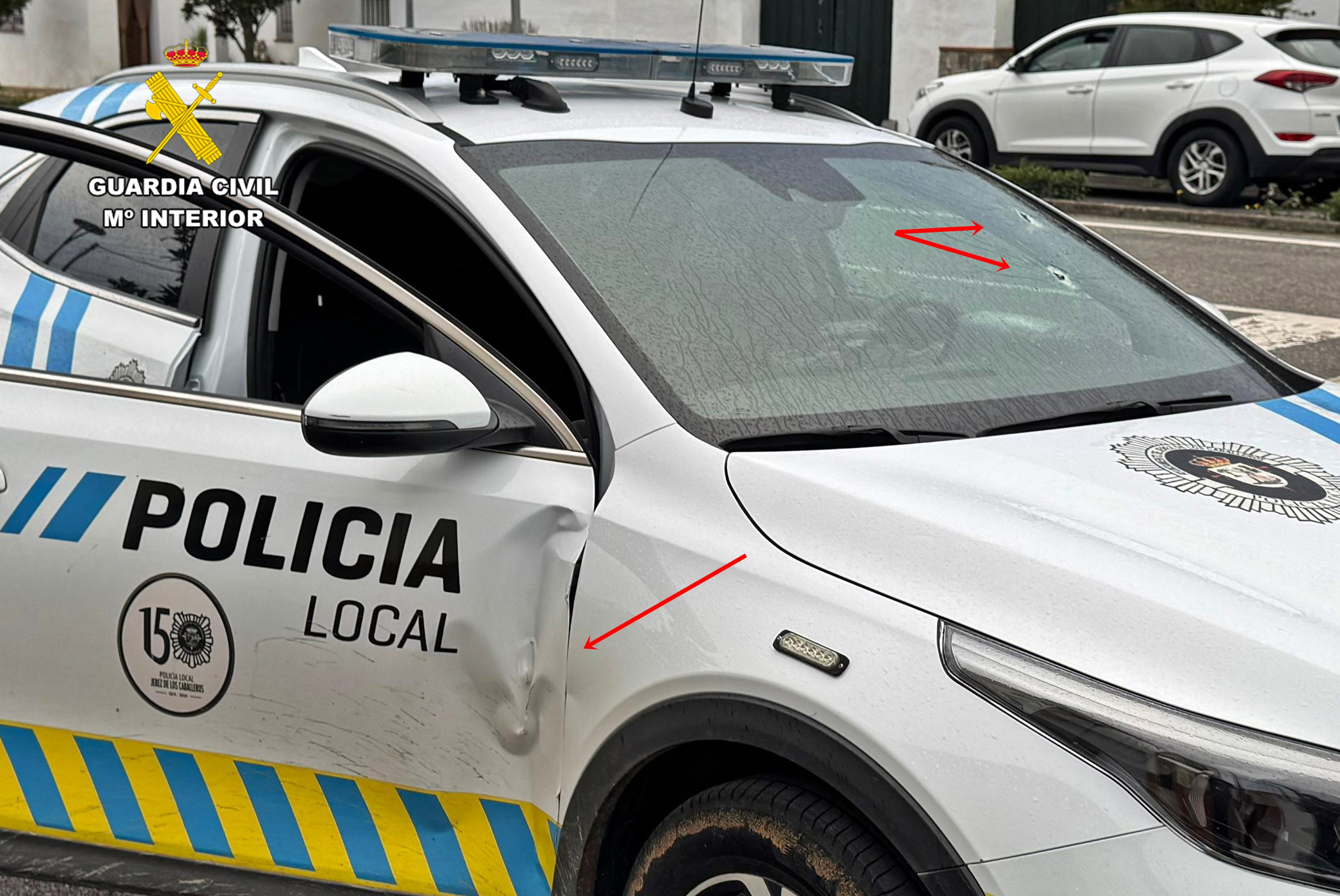 impactos daños vehículo