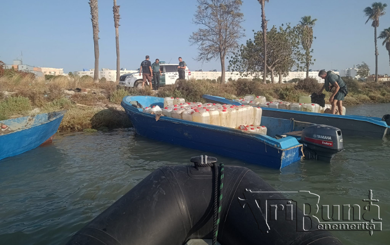 intervencion garrafas combustible narcolanchas
