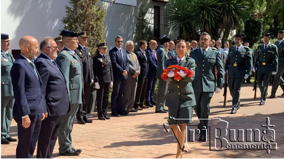 malaga veteranos homenaje guardia civil