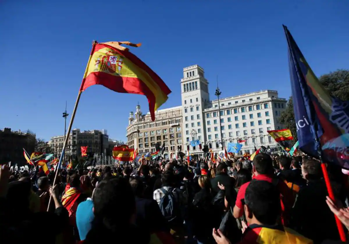 manifestacion guardias civiles y policias