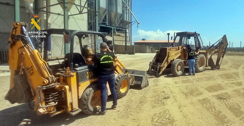 maquinas excavadora sustraidas