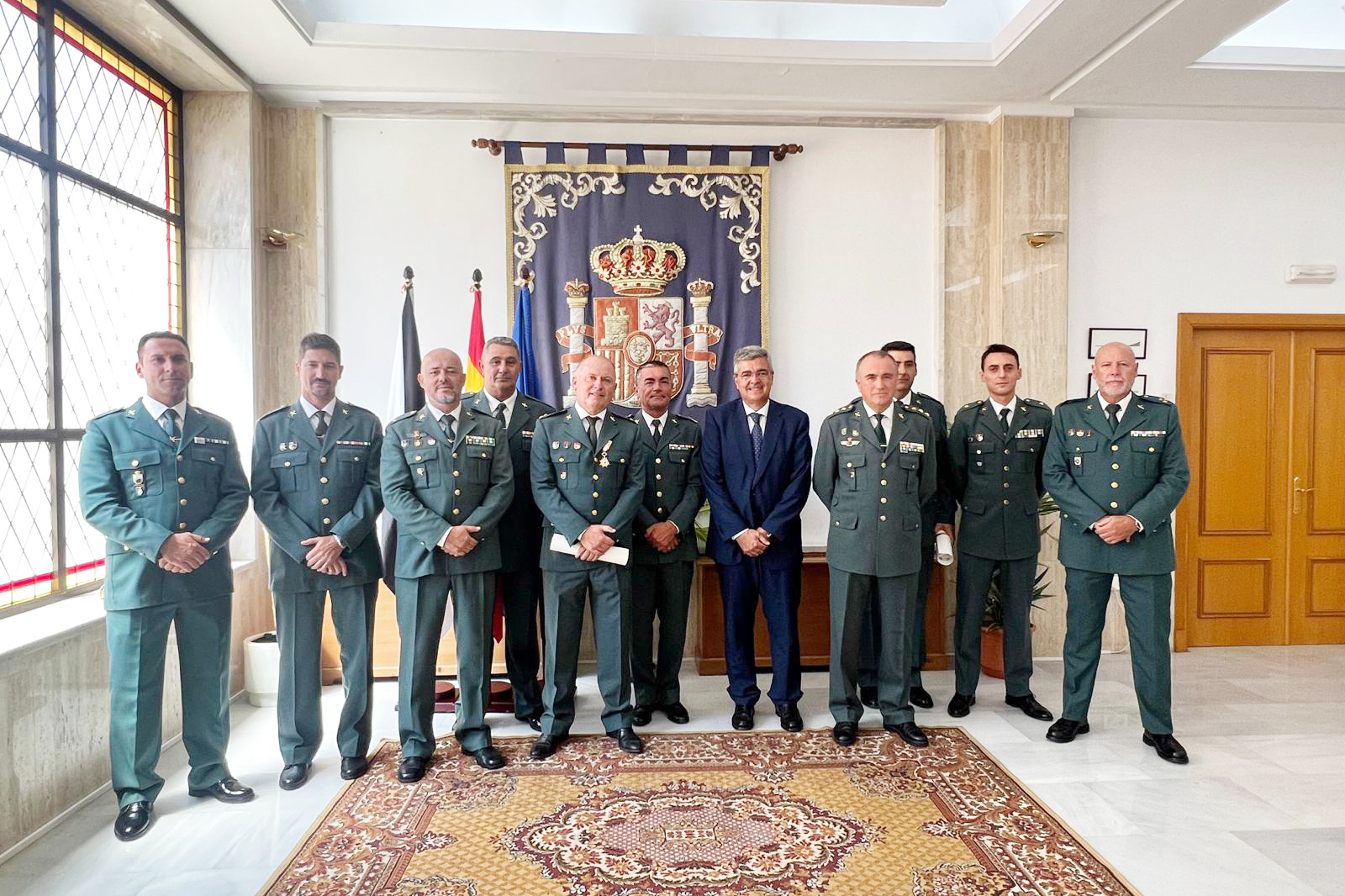 medallas agentes guardia civil delegacion gobierno 1