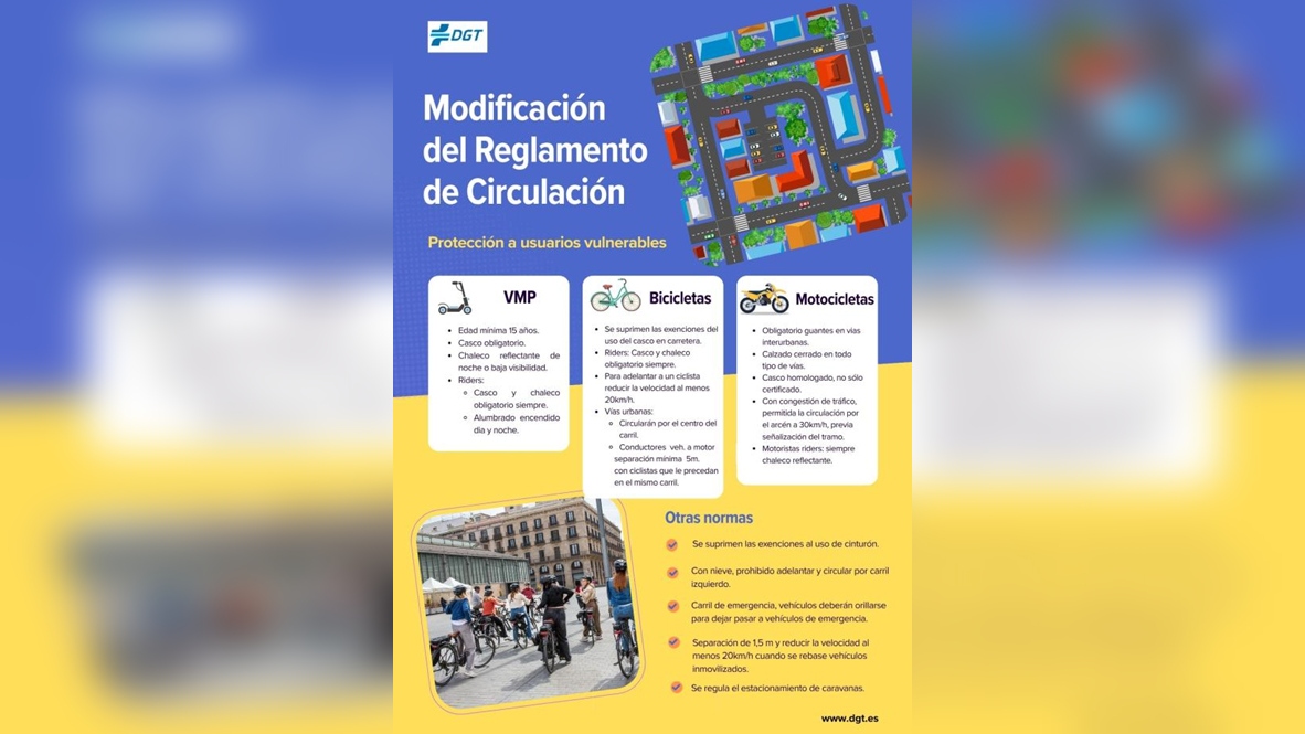 modificacion reglamento circulacion