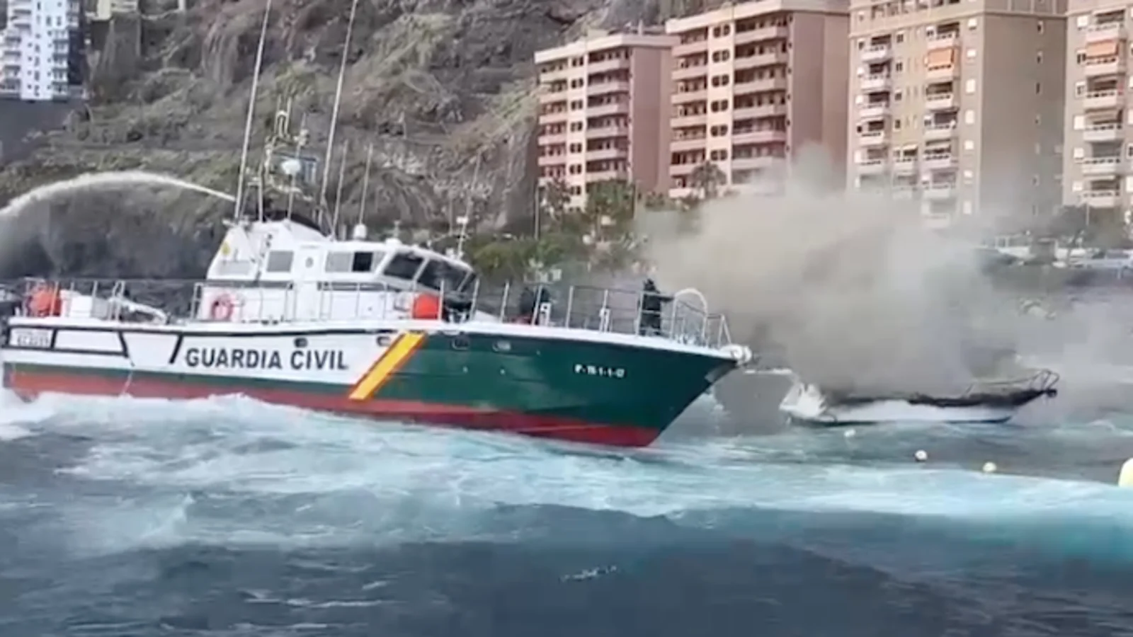 momento arriesgada operacion patrullera guardia civil