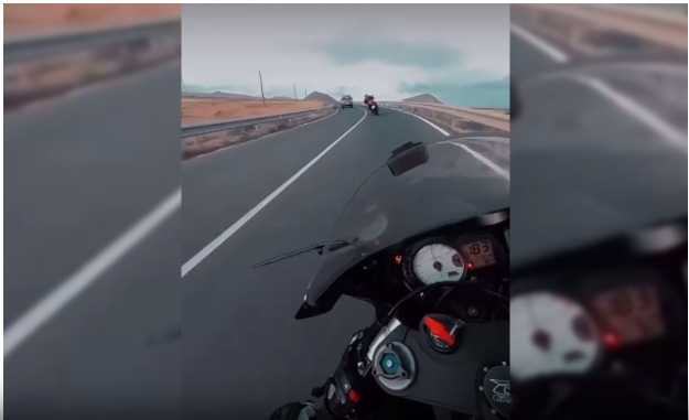 motorista exceso velocidad