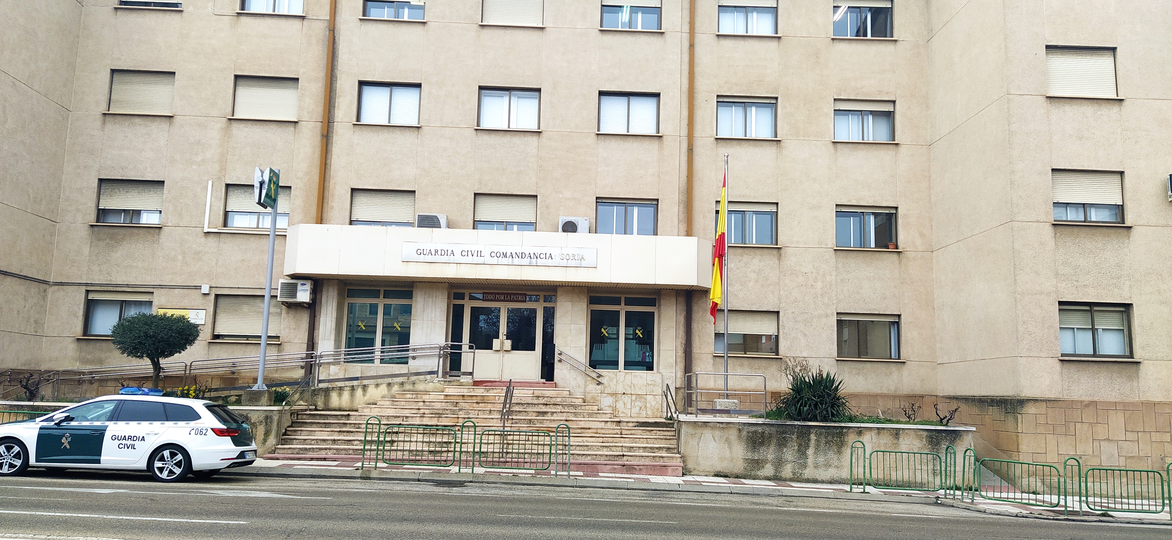 nota prensa cafetería guardia civil soria