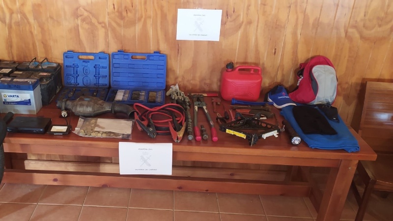 objetos recuperados huelva