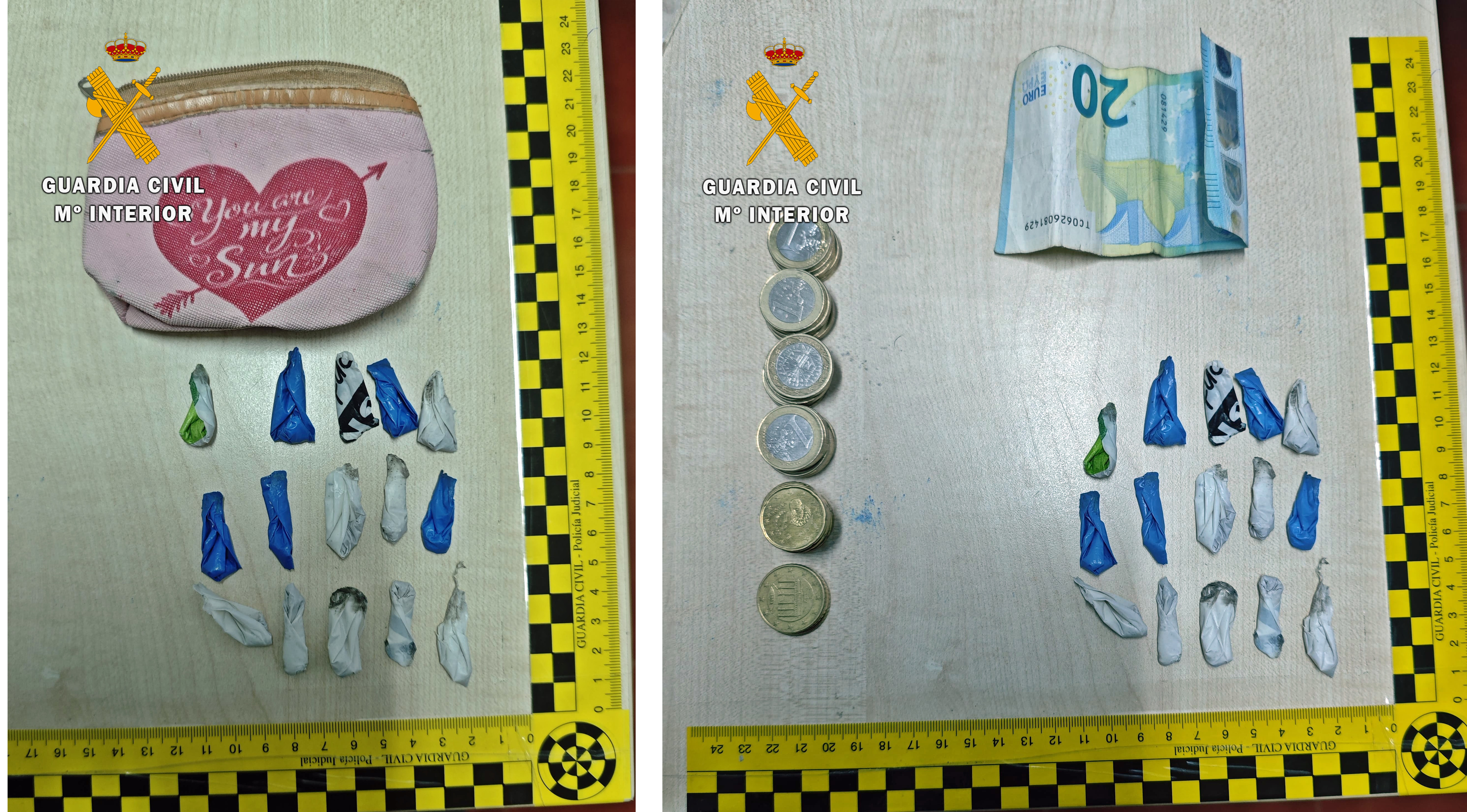 papelinas de heroína