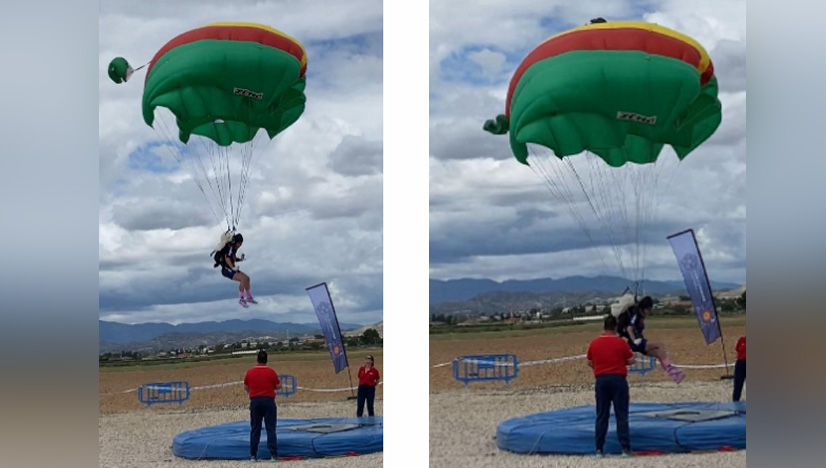 paracaidista guardia civil campeonato