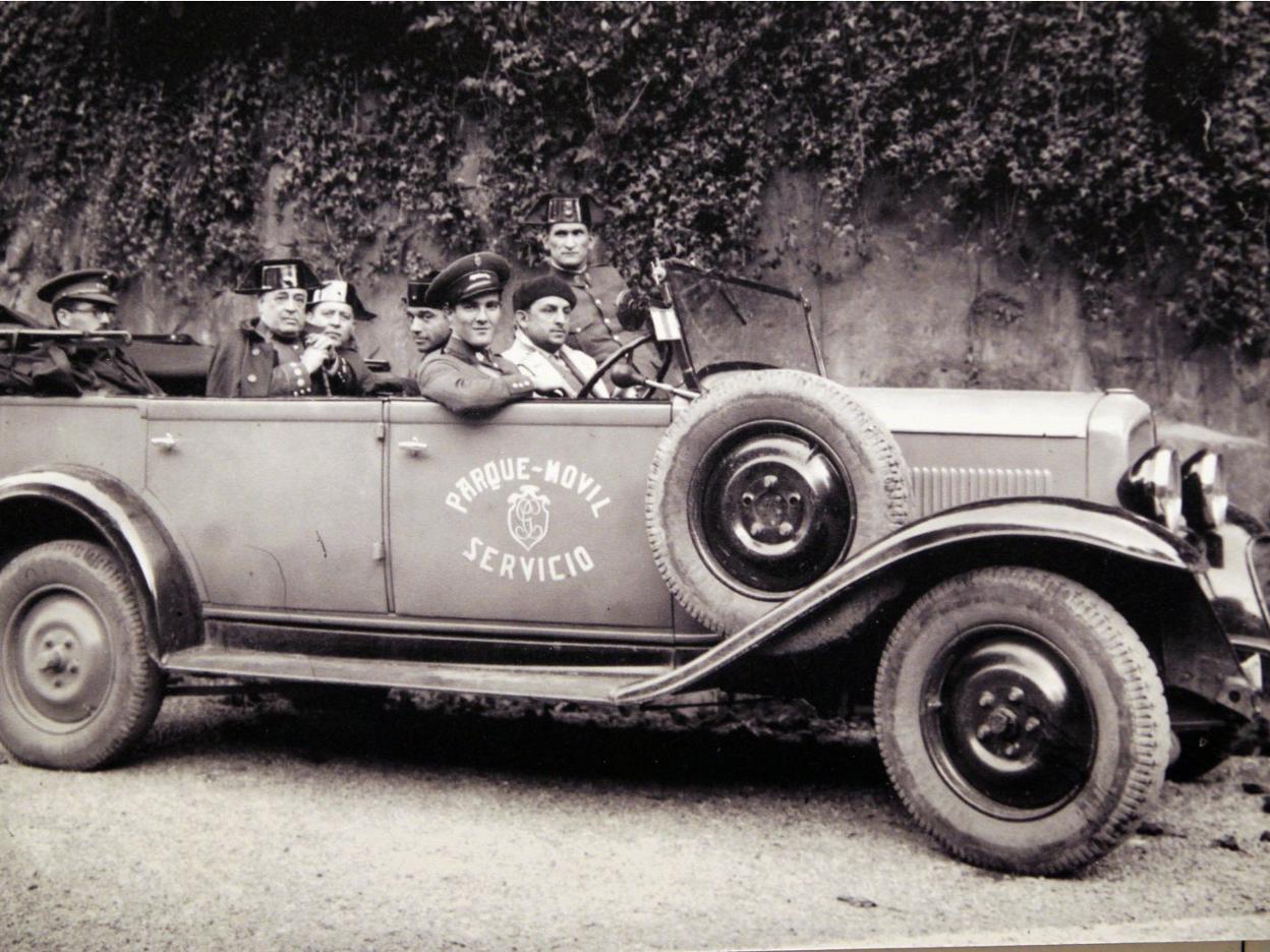 parque movil guardia civil