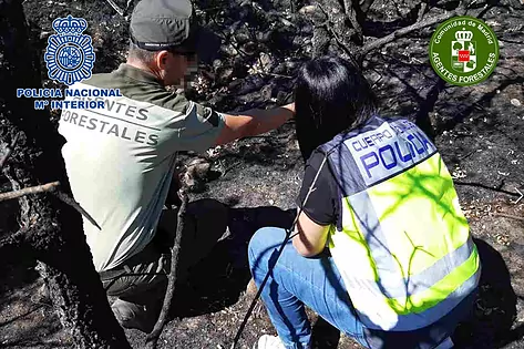policia incendios