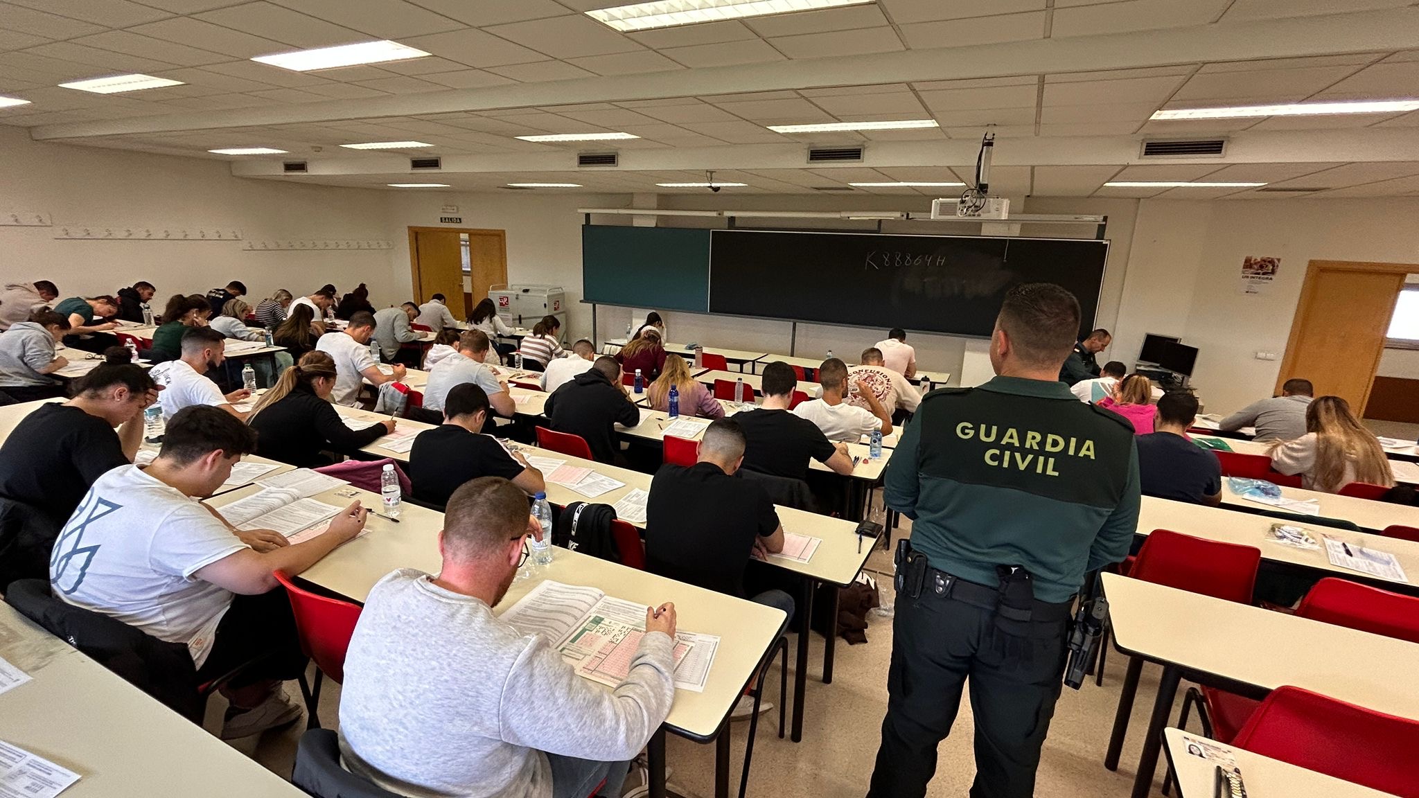 pruebas de ingreso guardia civil