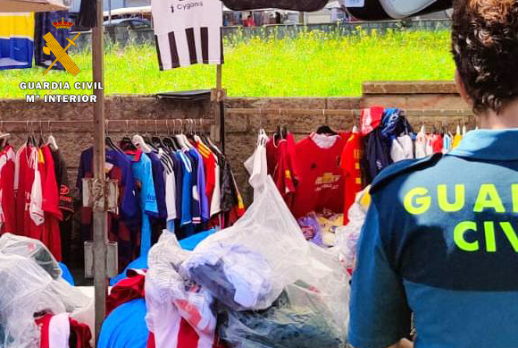 puesto mercadillo guardia civil