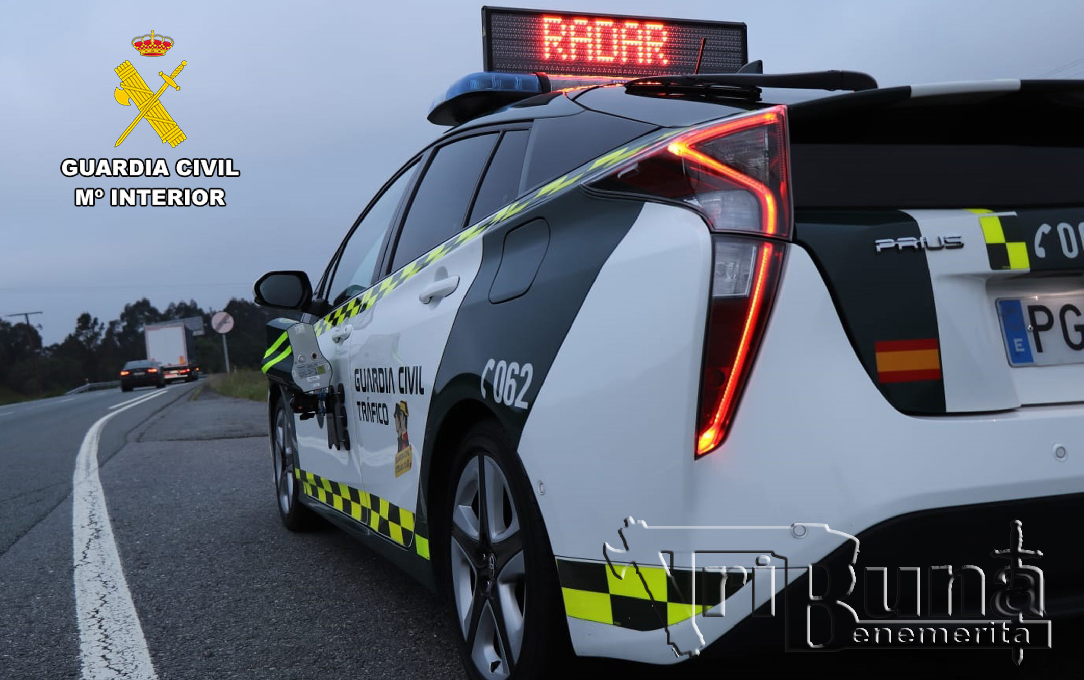 radar TRAFICO INVESTIGADO EXCESO VELOCIDAD marca agua