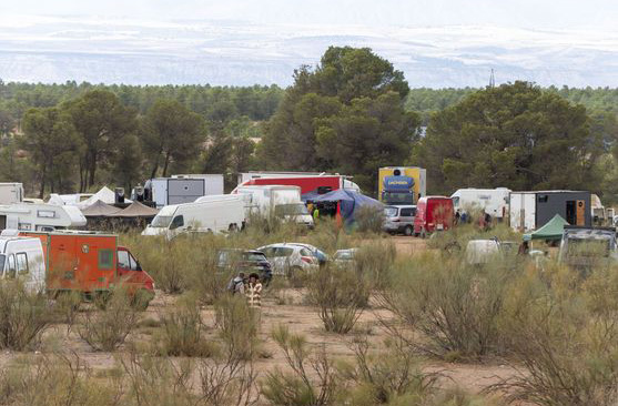 rave ilegal vigilancia guardia civil