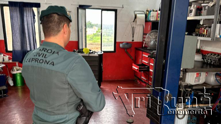 recurso seprona guardia civil taller ilegal
